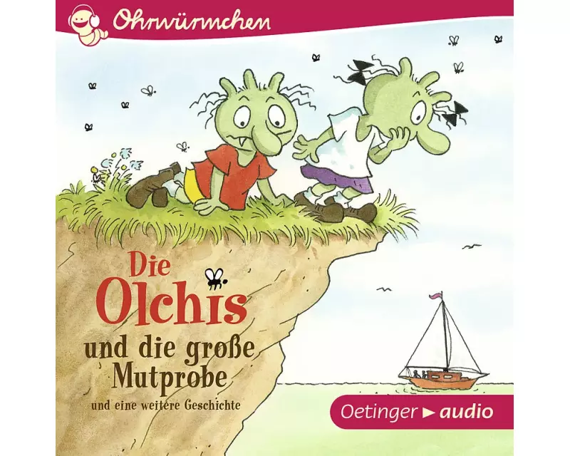 Die Olchis und die große Mutprobe und eine weitere Geschichte