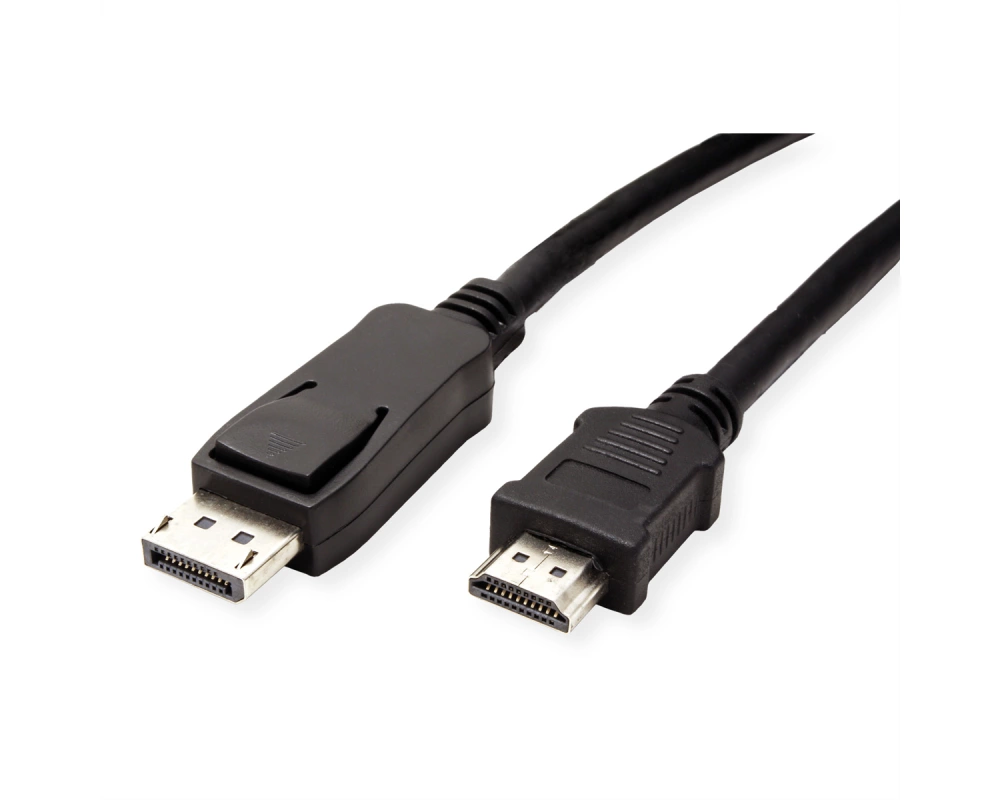 VALUE DisplayPort Kabel DP - HDTV, ST/ST, schwarz, 4,5 m