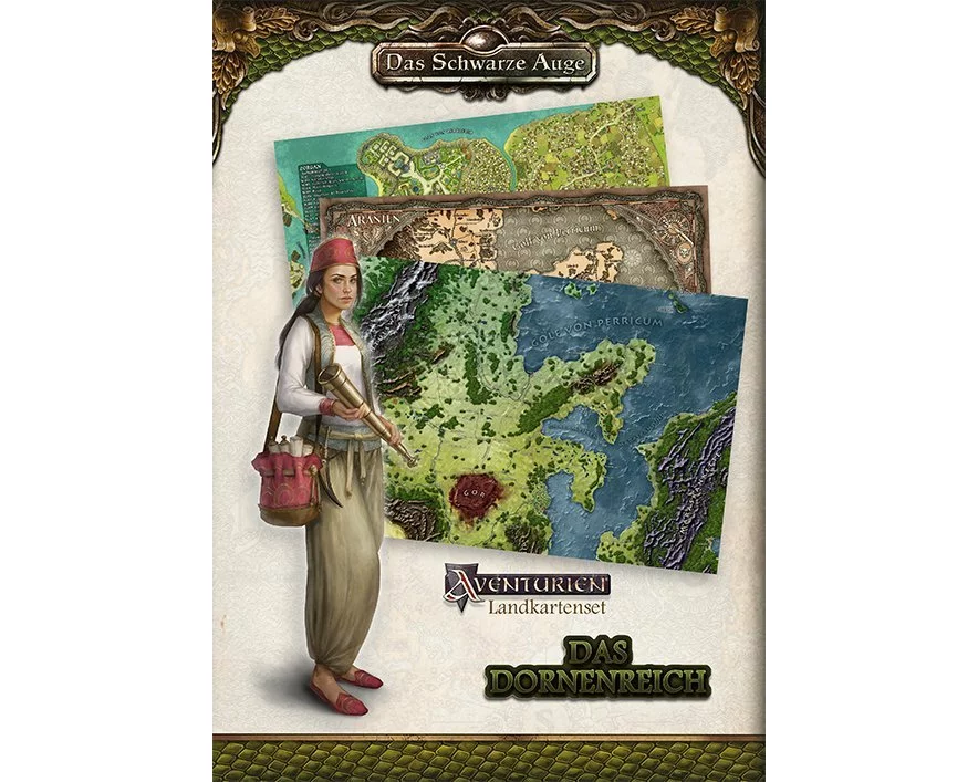 DSA - Landkartenset Das Dornenreich