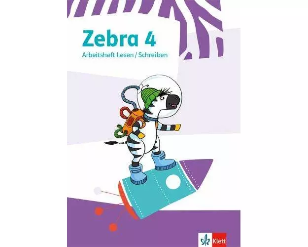 Zebra 4. Heft Lesen/Schreiben ausleihfähig