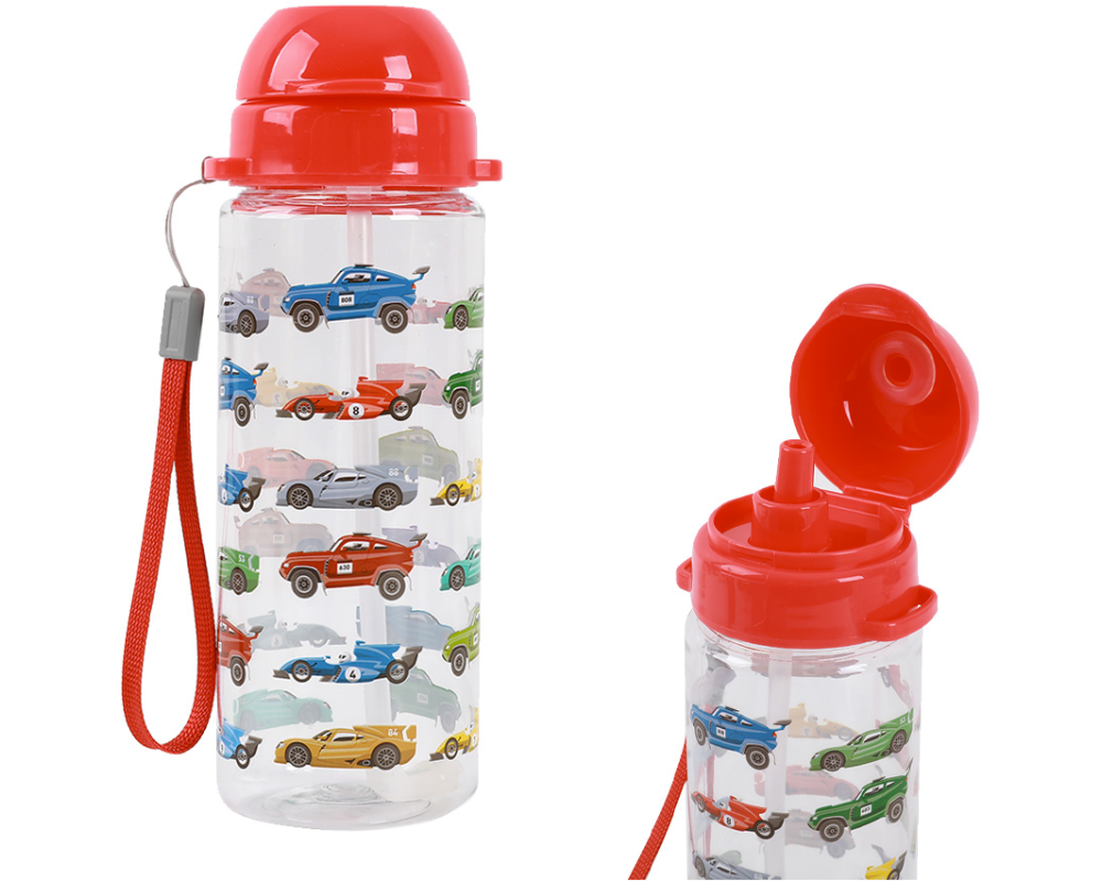 I-DRINK Trinkflasche Tritan 400ml ID2114 Cars