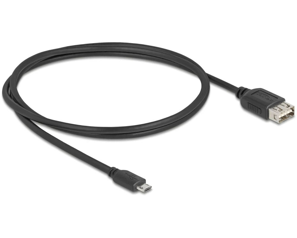 Delock USB 2.0-Kabel USB-A - Micro-USB B 1 m