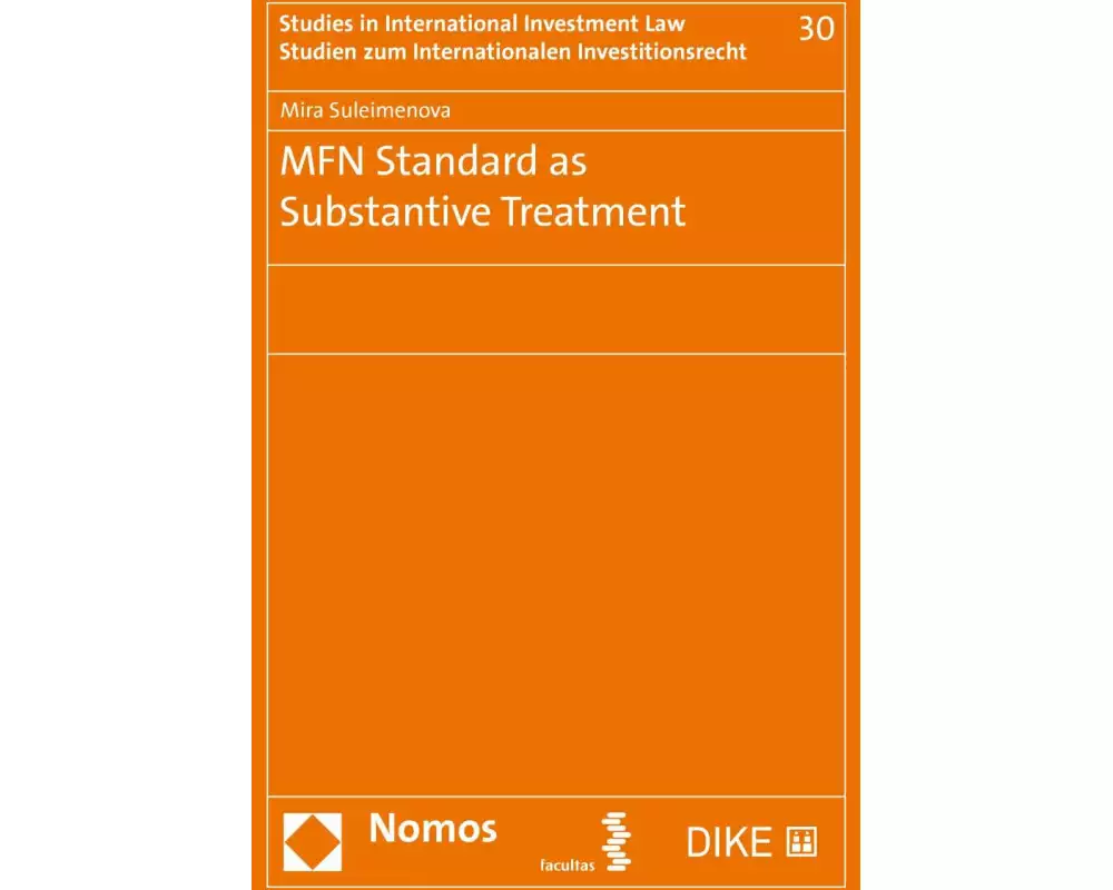 MFN Standard as Substantive Treatment