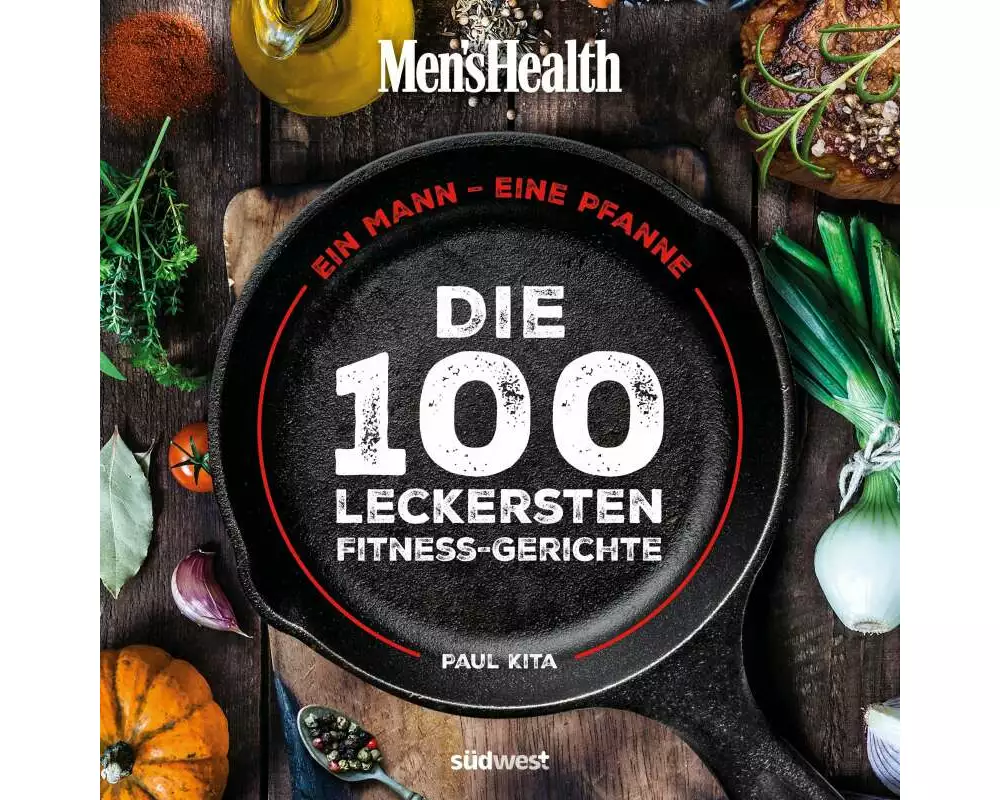 Ein Mann, eine Pfanne