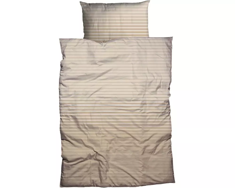 Nobilium Kopfkissenbezug Weilo 65 x 100 cm, Beige/Ecru