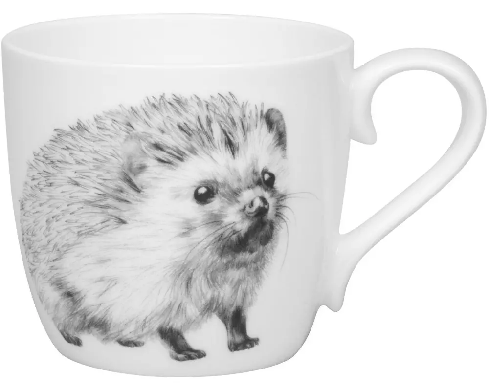 Könitz Universaltasse Amazing Animals Igel 425 ml, Weiss