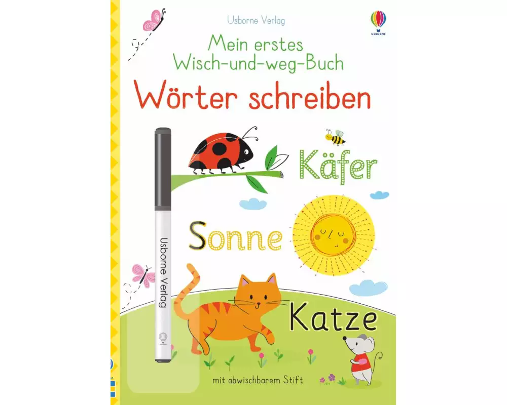Mein erstes Wisch-und-weg-Buch: Wörter schreiben