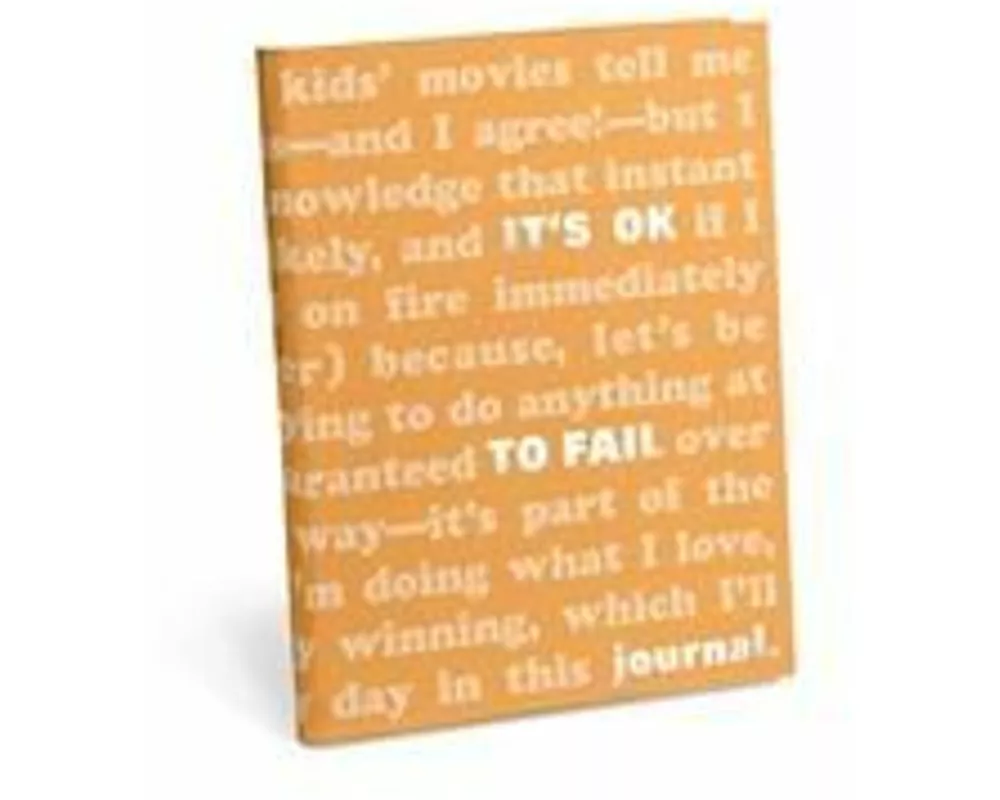 Knock Knock It's OK to Fail Journal
