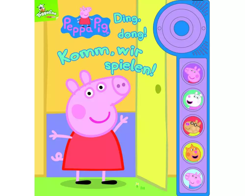 Peppa Pig - Ding, dong! Komm, wir spielen! - Soundbuch