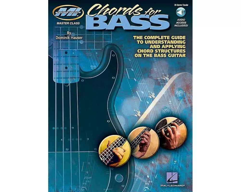 Chords for Bass - The Complete Guide to Understanding and Applying Chord Structures on the Bass Guitar Book/Online Audio