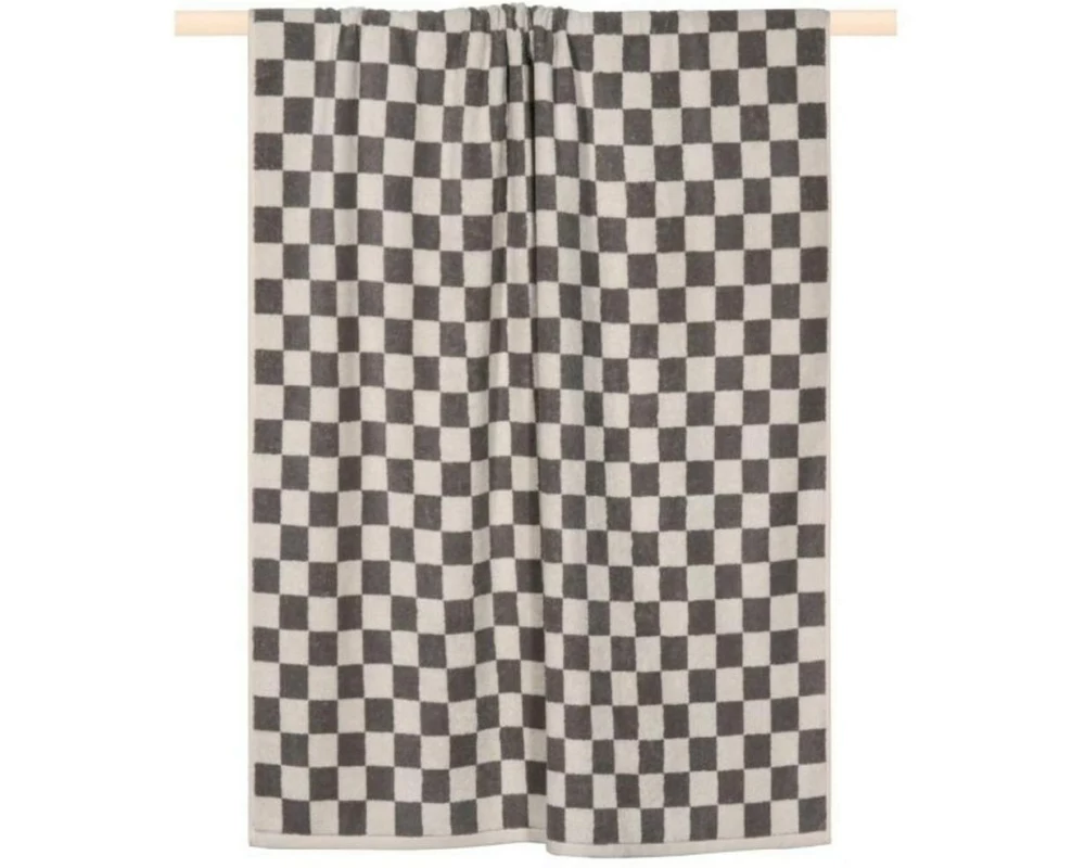 pad Duschtuch Chess 70 x 140 cm, Charocal