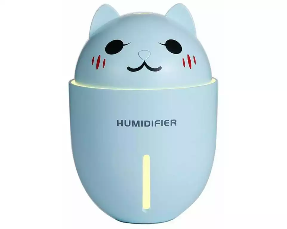 Linuo Mini-Luftbefeuchter Cat GO-WTY-B Blau