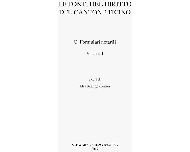 Le fonti del diritto del Cantone Ticino