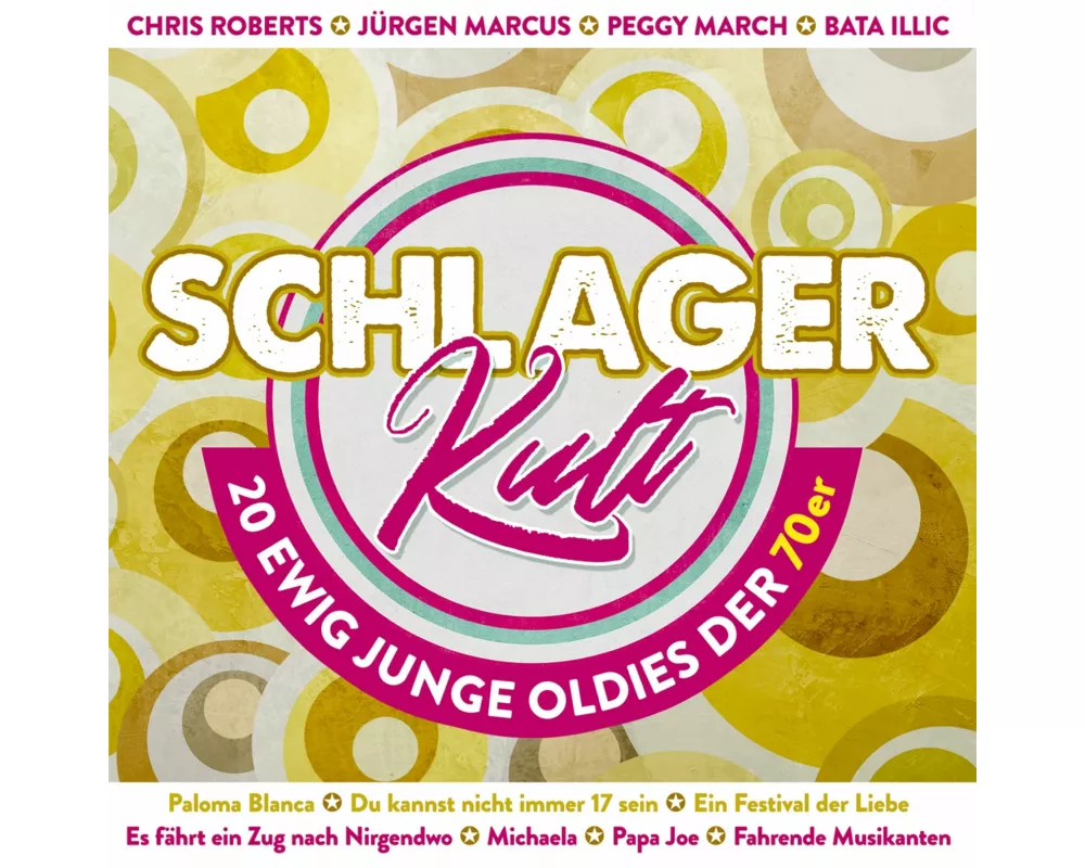 Schlager Kult-20 ewig junge Oldies der 70er