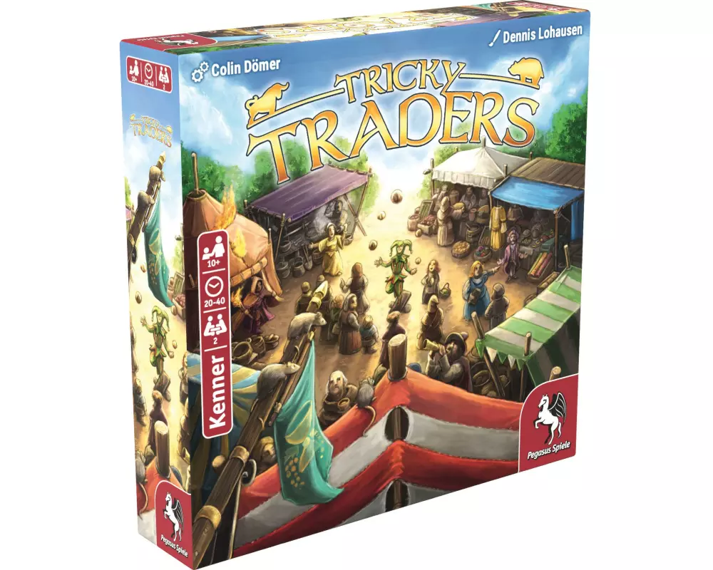 Pegasus Spiele Kennerspiel Tricky Traders -DE-