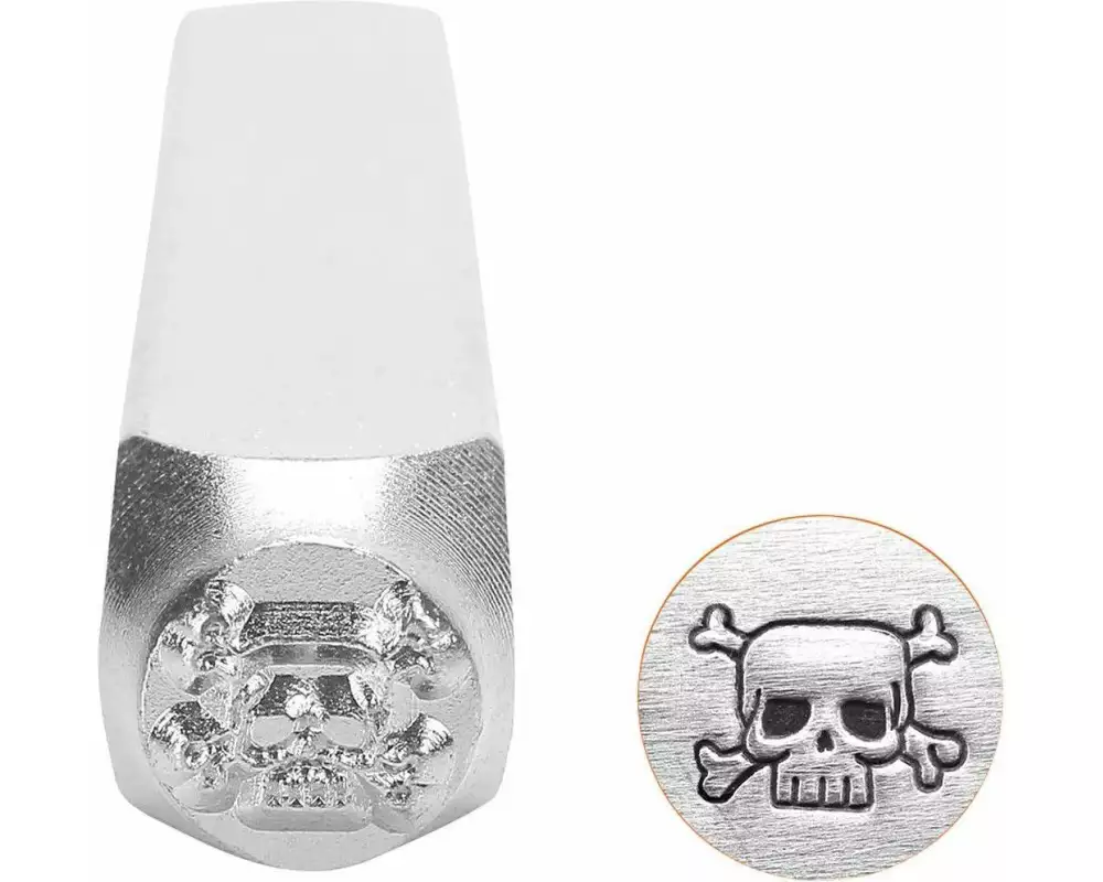 ImpressArt Prägestempel 6 mm Totenkopf
