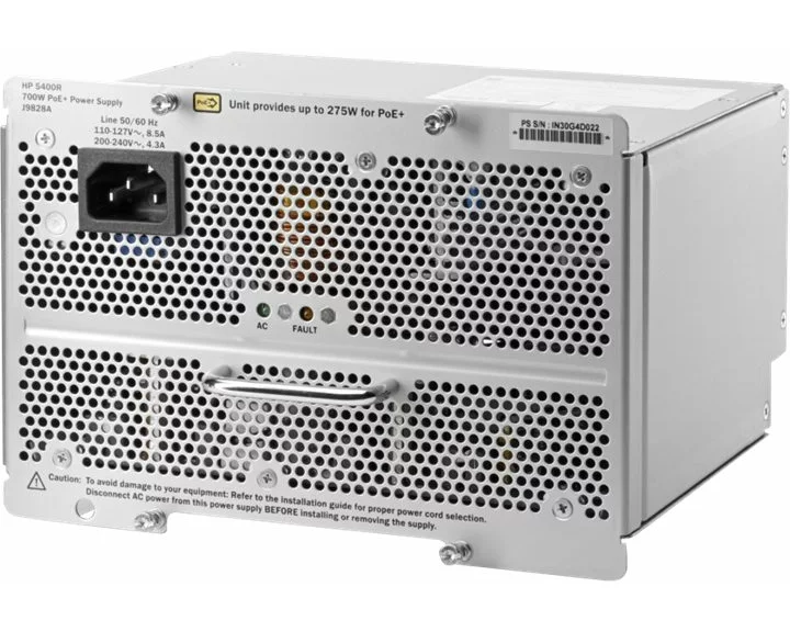 HPE Aruba 5400R zl2 Power Supply, 700W, PoE+