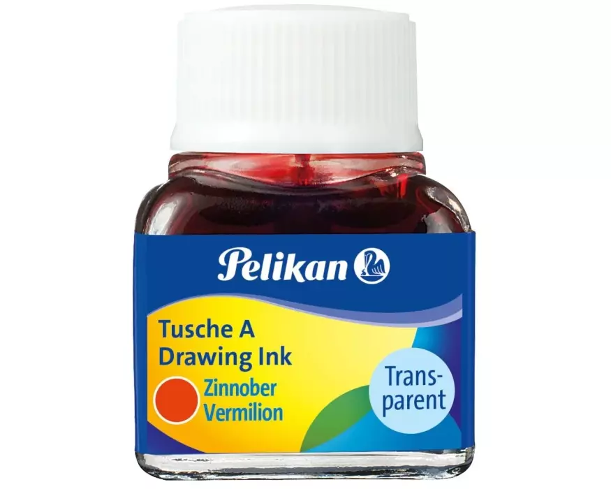 Pelikan Tusche A 523/3, 10 ml, Zinnober