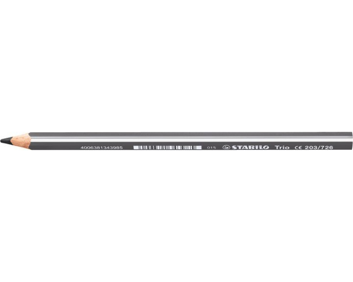 STABILO Farbstift ergonomisch 4,2mm 203/726 Trio dick grau