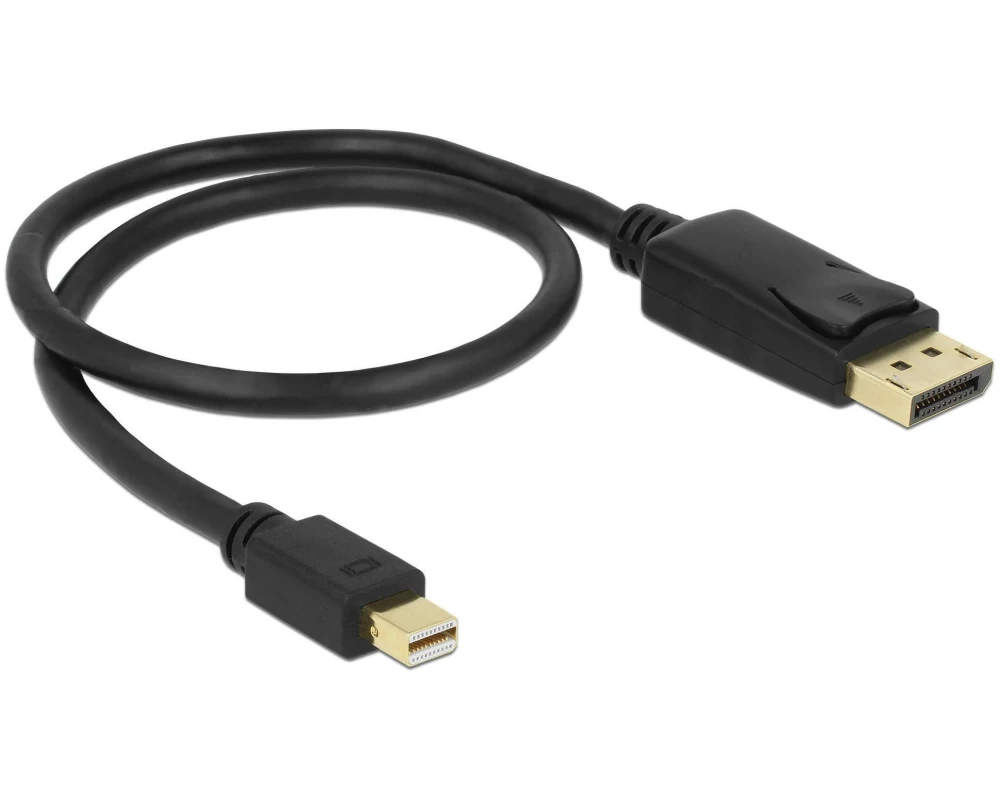Delock Kabel Mini-DisplayPort DisplayPort, 50cm, 4K 60Hz