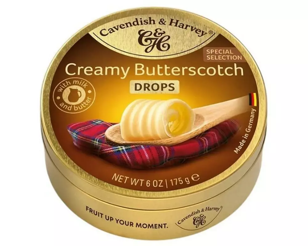 Cavendish & Harvey Creamy Butterscotch Drops 175 g