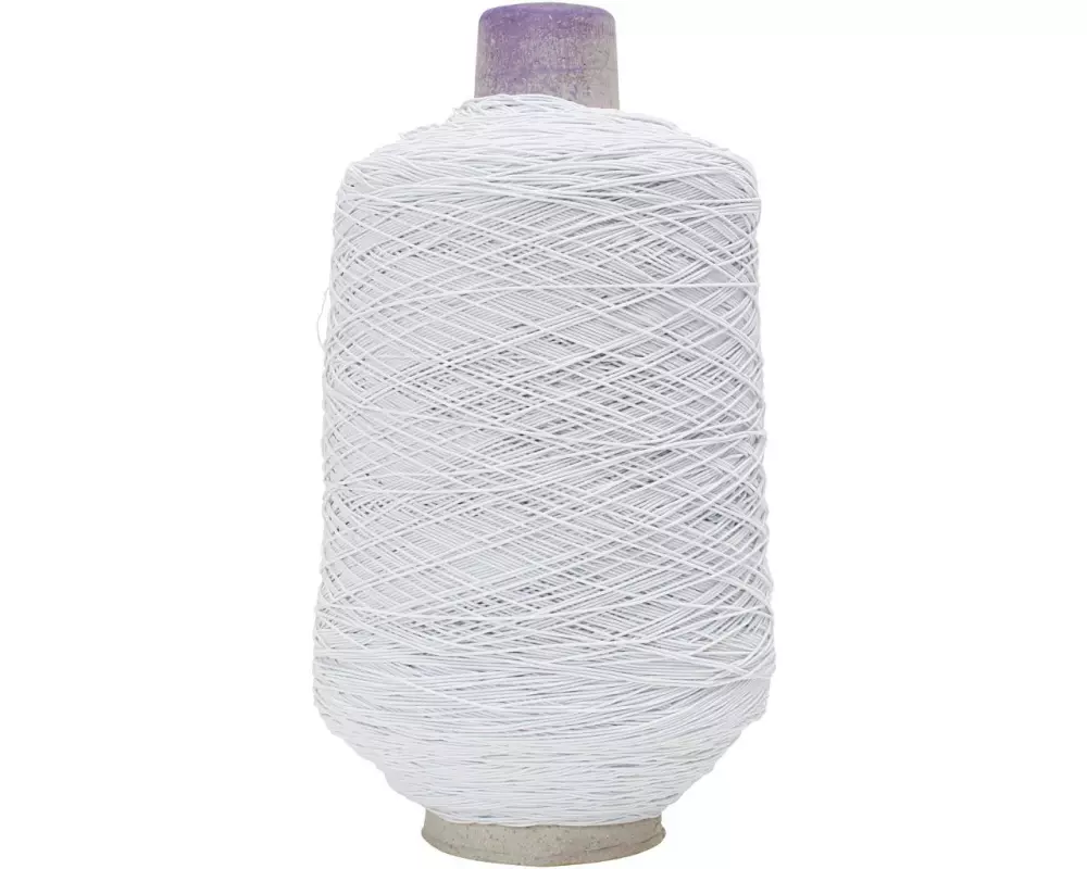 Creativ Company Elastikfaden 0.5 mm x 1500 m, Weiss