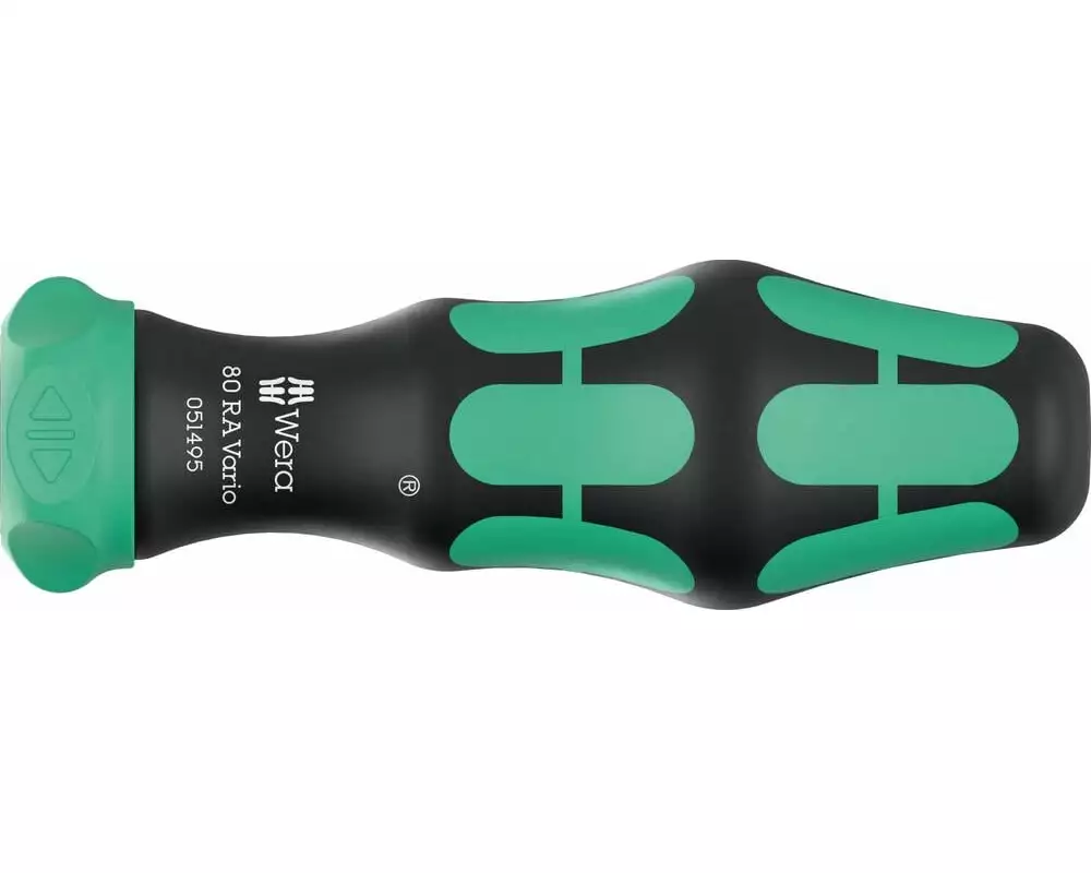 Wera 80 RA Vario Handhalter mit Ratschenfunktion, 6 x 113,5 mm