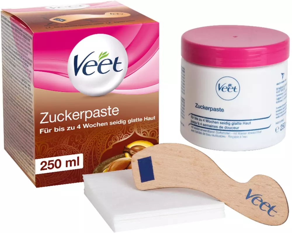 Veet Sugaring Zuckerpaste-Set Vanille Expert 1 Stück
