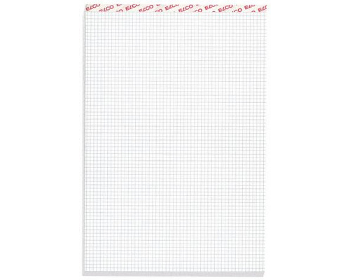 ELCO Notizblock kariert 4mm A7 73424.17 weiss, 70g 100 Blatt