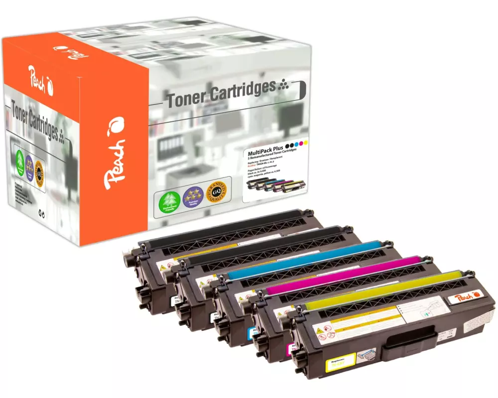 Peach Tonerset Brother TN-426 MultiPack Plus 2x BK 1x C M Y