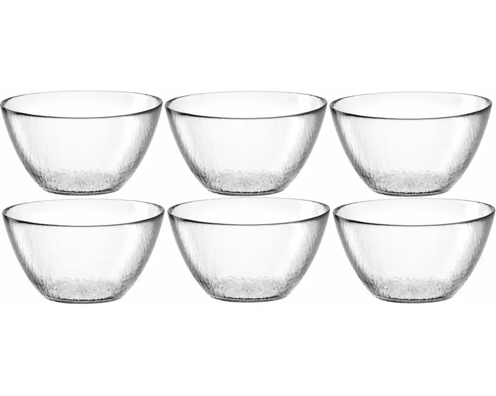 Leonardo Schale Attivo 6 Stück, Transparent