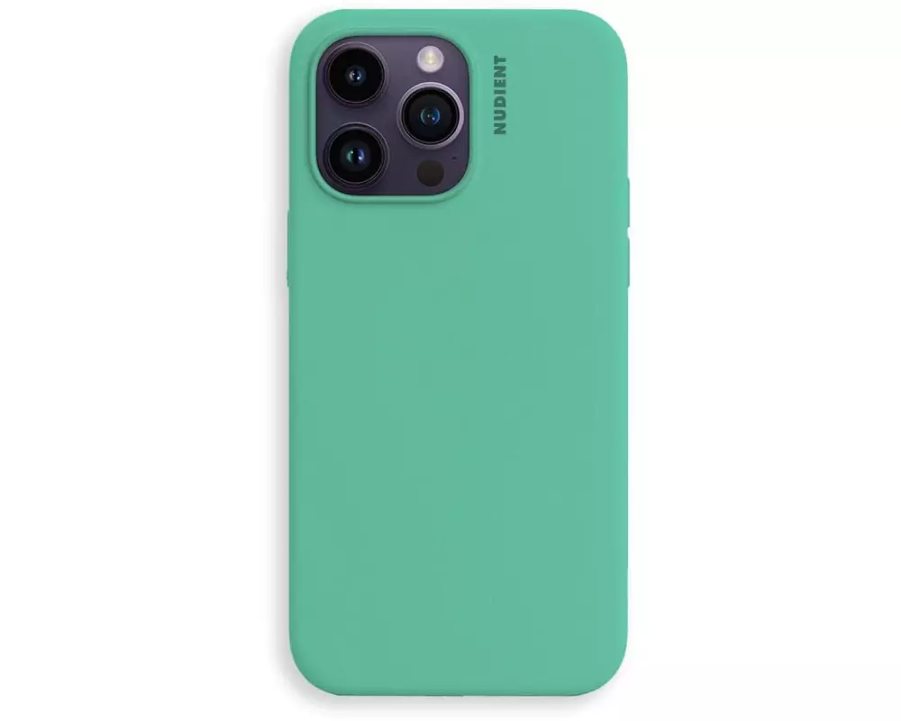 Nudient Back Cover Base Case iPhone 14 Pro Mint Green