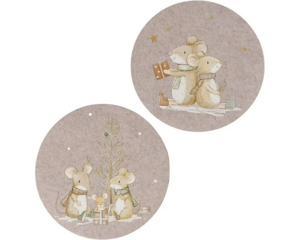 Boltze Tischset Mausi assortiert