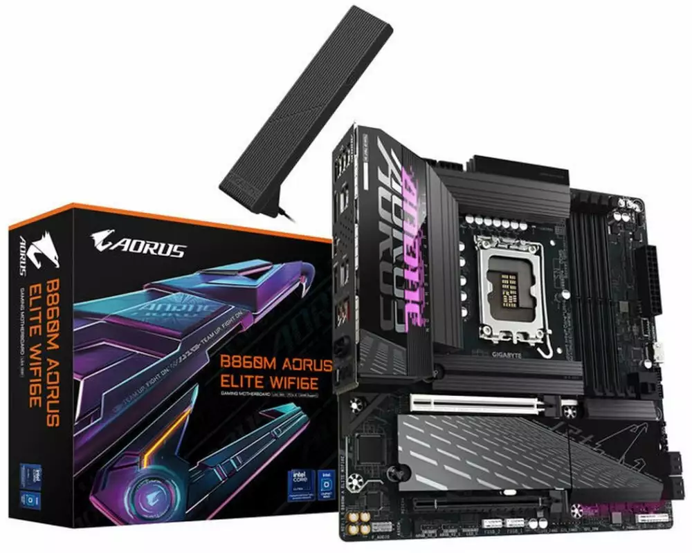 Gigabyte Mainboard B860M AORUS ELITE WIFI6E