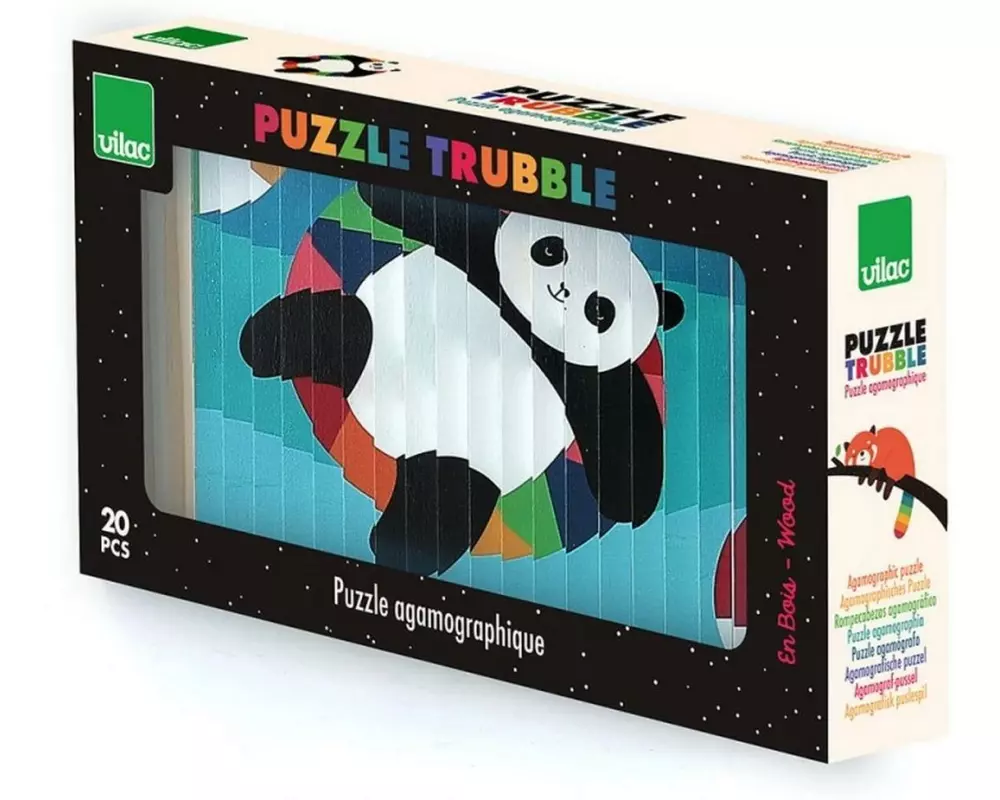 Vilac Puzzle 4D Tiere – Andy Westface