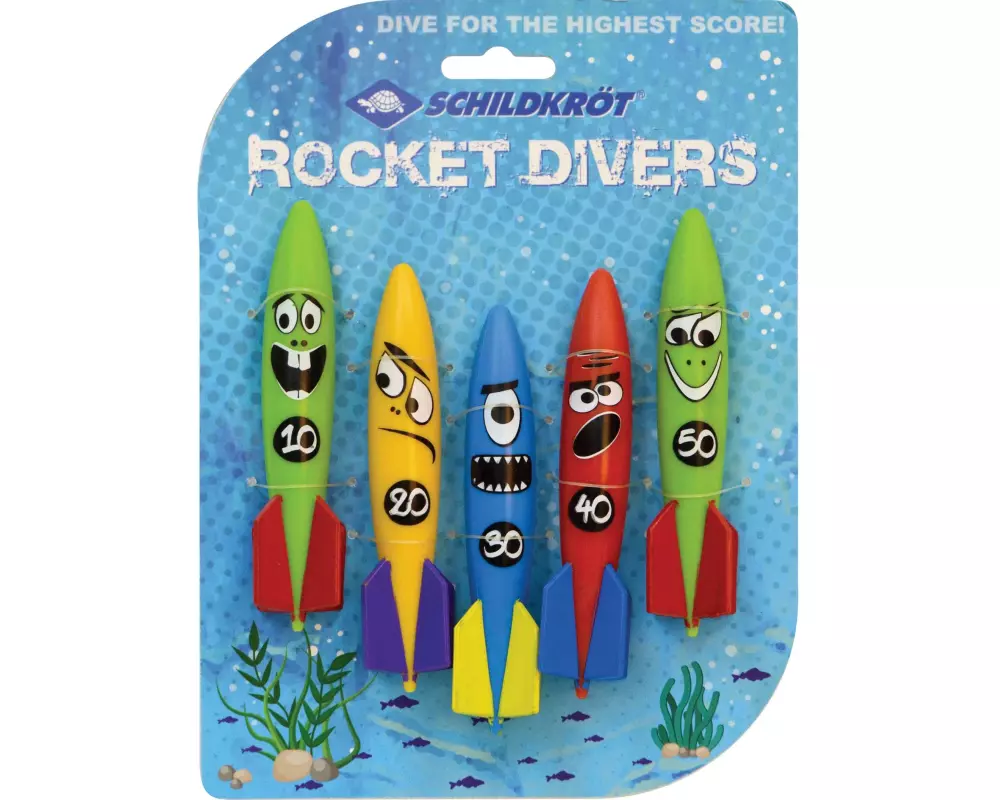 Schildkröt Funsports Schildkröt Rocket Divers - 5er Set