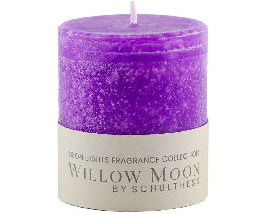 Schulthess Kerzen Duftkerze Willow Moon Neon Lights, 7 cm x 8 cm