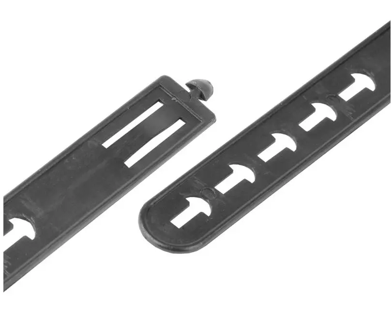 STEFFEN Kabelbinder 100 Stück Schwarz 130 mm x 15.5 mm