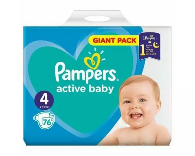 Pampers Pampers Active Baby Windeln Gr. 4 Grösse 4