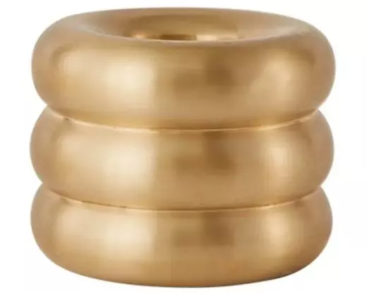 OYOY Kerzenhalter Savi matt 1 Stück, Messing