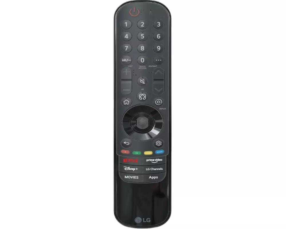 LG Magic Remote mit Ziffernblock