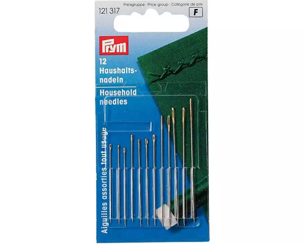 Prym Nähnadel Haushalt, Sortiert, 12 Stück