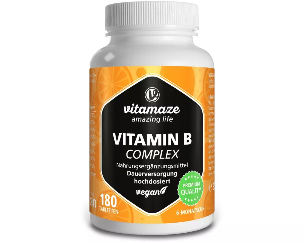 Vitamaze Vitamin B-Komplex 180 Tabletten