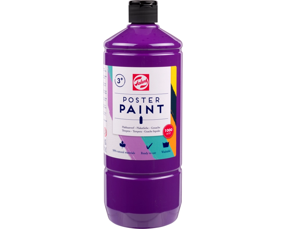 TALENS Plakatfarbe 1000ml 36715731 purpur