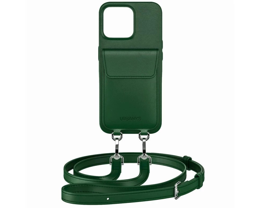 Urbany's Necklace Case Handykette+ RACING GREEN iPhone Air