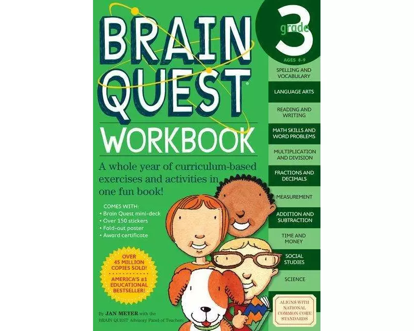Brain Quest Workbook: 3rd Grade