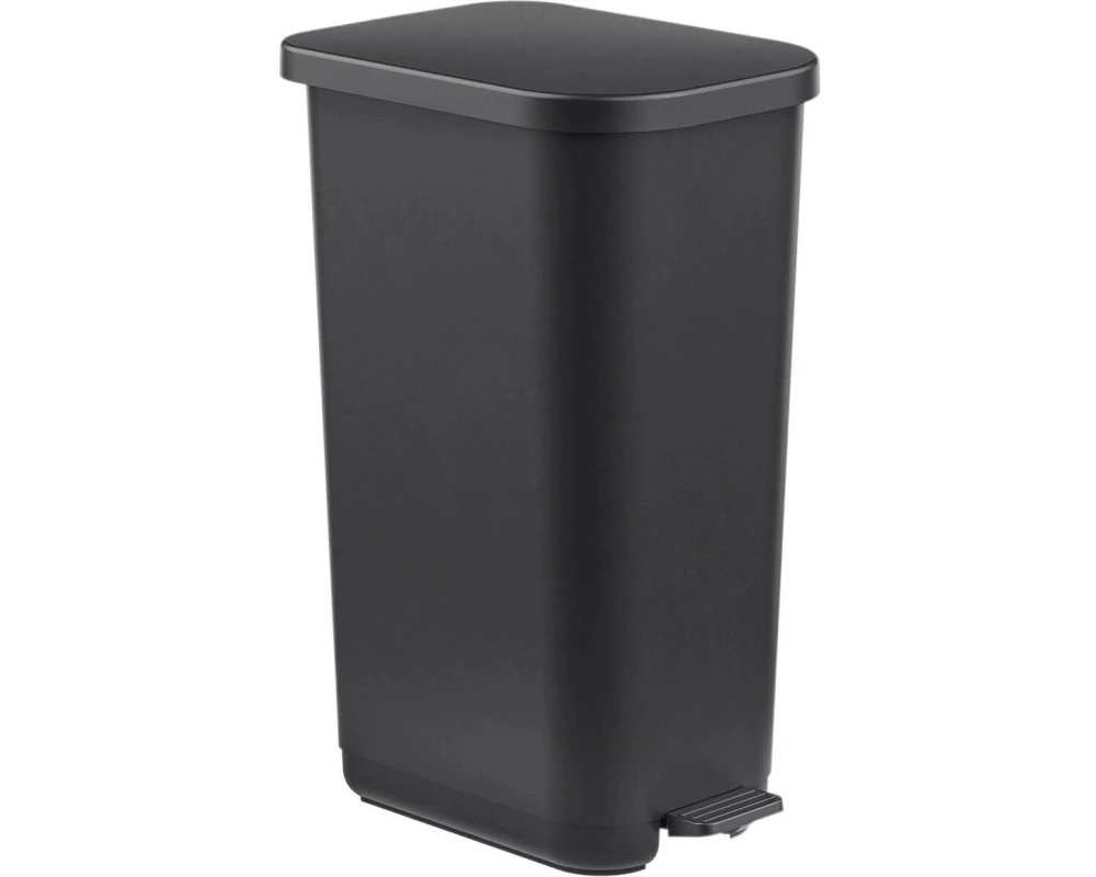 Rotho Treteimer Treteimer 35 l Orbe 55 l, Schwarz