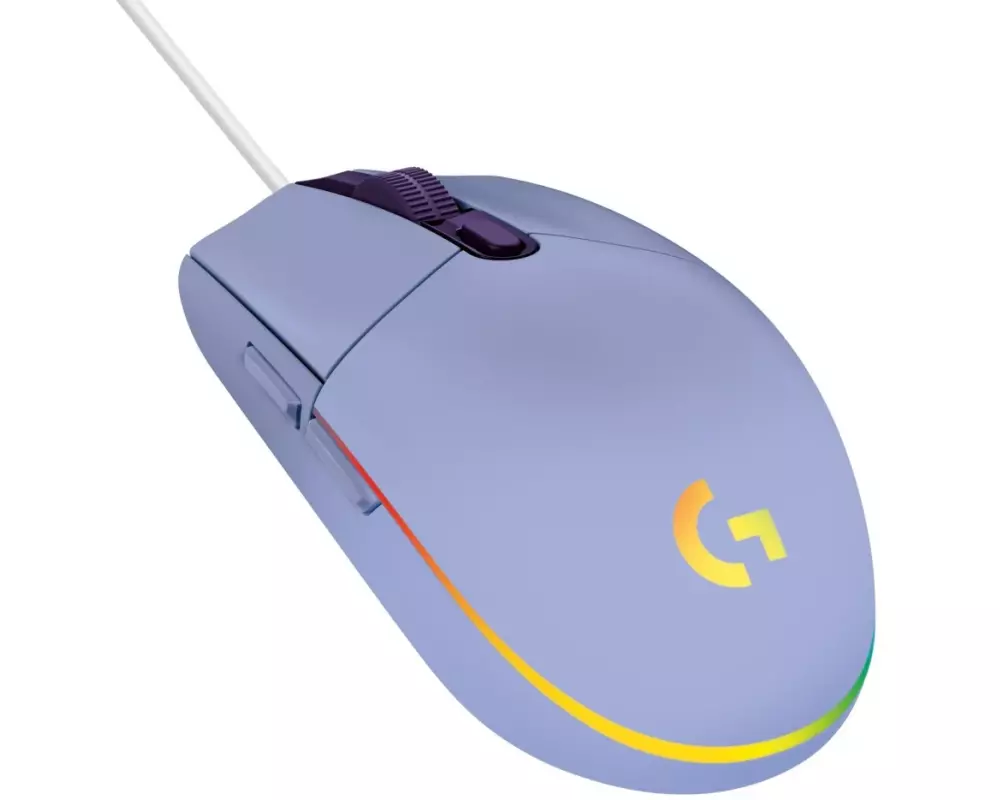Logitech Gaming-Maus G203 Lightsync Lila