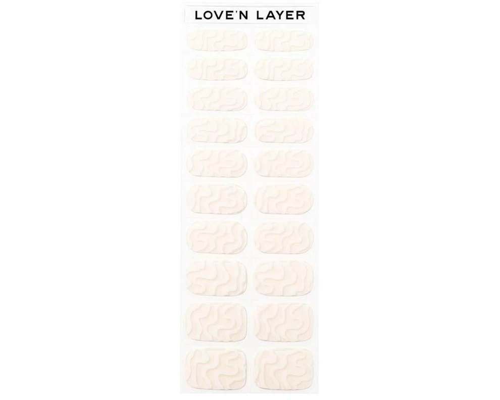 LoveNLayer Sweet Swirl Bright White, Weiss, Nude