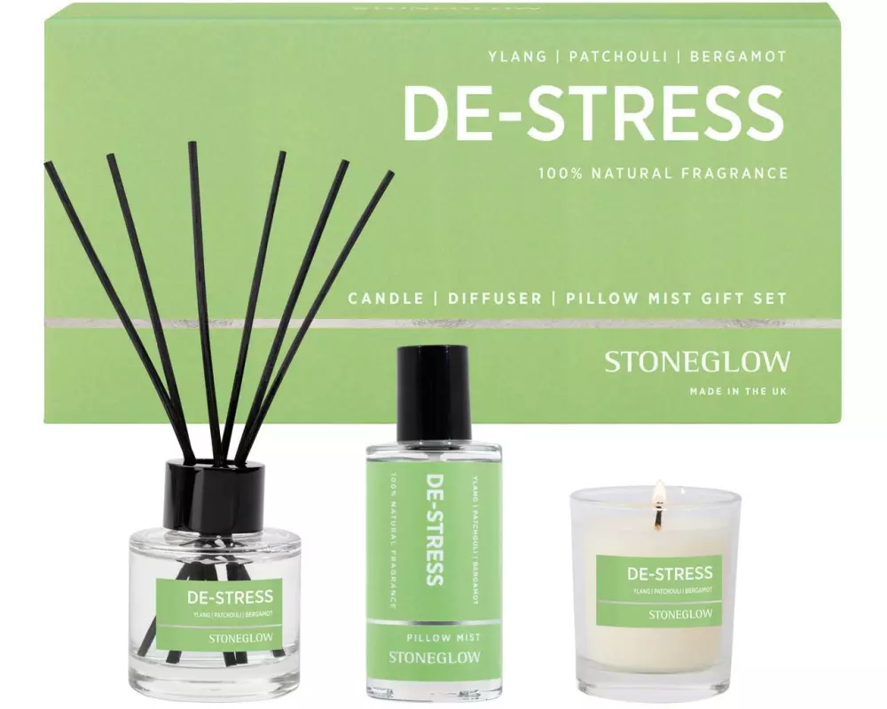 Stoneglow Geschenkset De-Stress 3-teilig, 50 ml